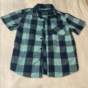 Blue Plaid Button Down Shirts by OshKosh B'gosh